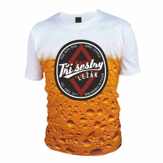 Tričko unisex Tři sestry - Pivo