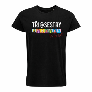 Tričko unisex Tři sestry - Pub art