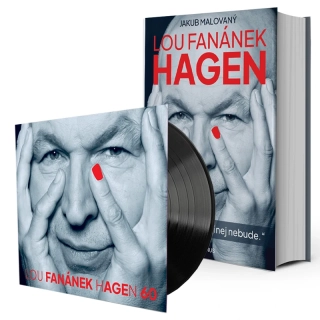 Balíček kniha Lou Fanánek Hagen + LP Fan 60 (předobjednávka)